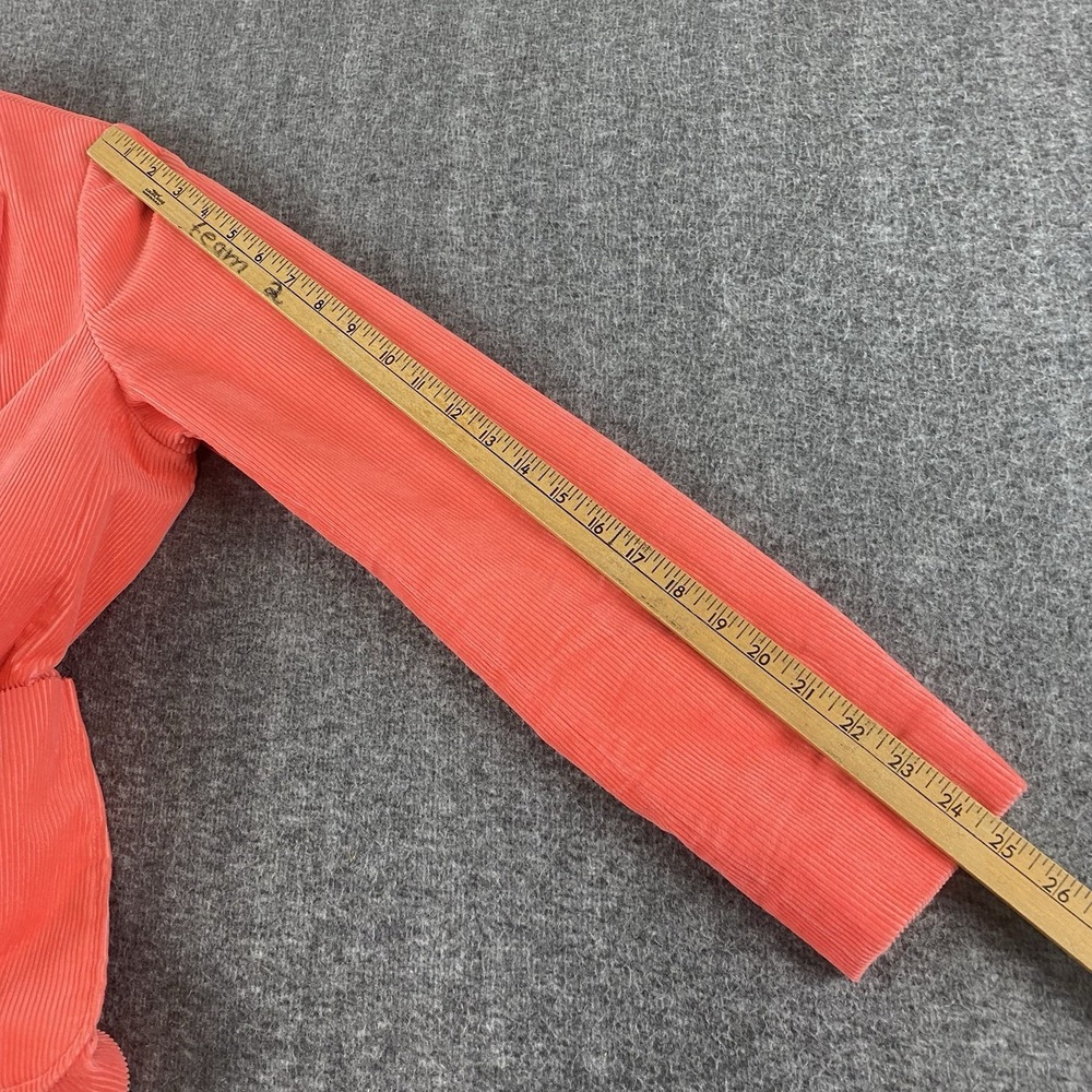 Boden Corduroy Blazer Jacket Women US 10R Pink Coral Cotton Stretch - Picture 9 of 12